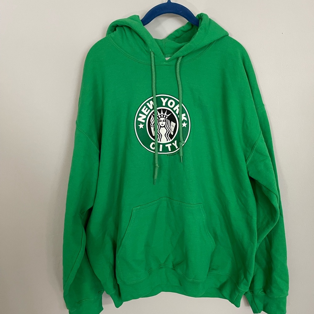Mens NY Starbucks Hoodie